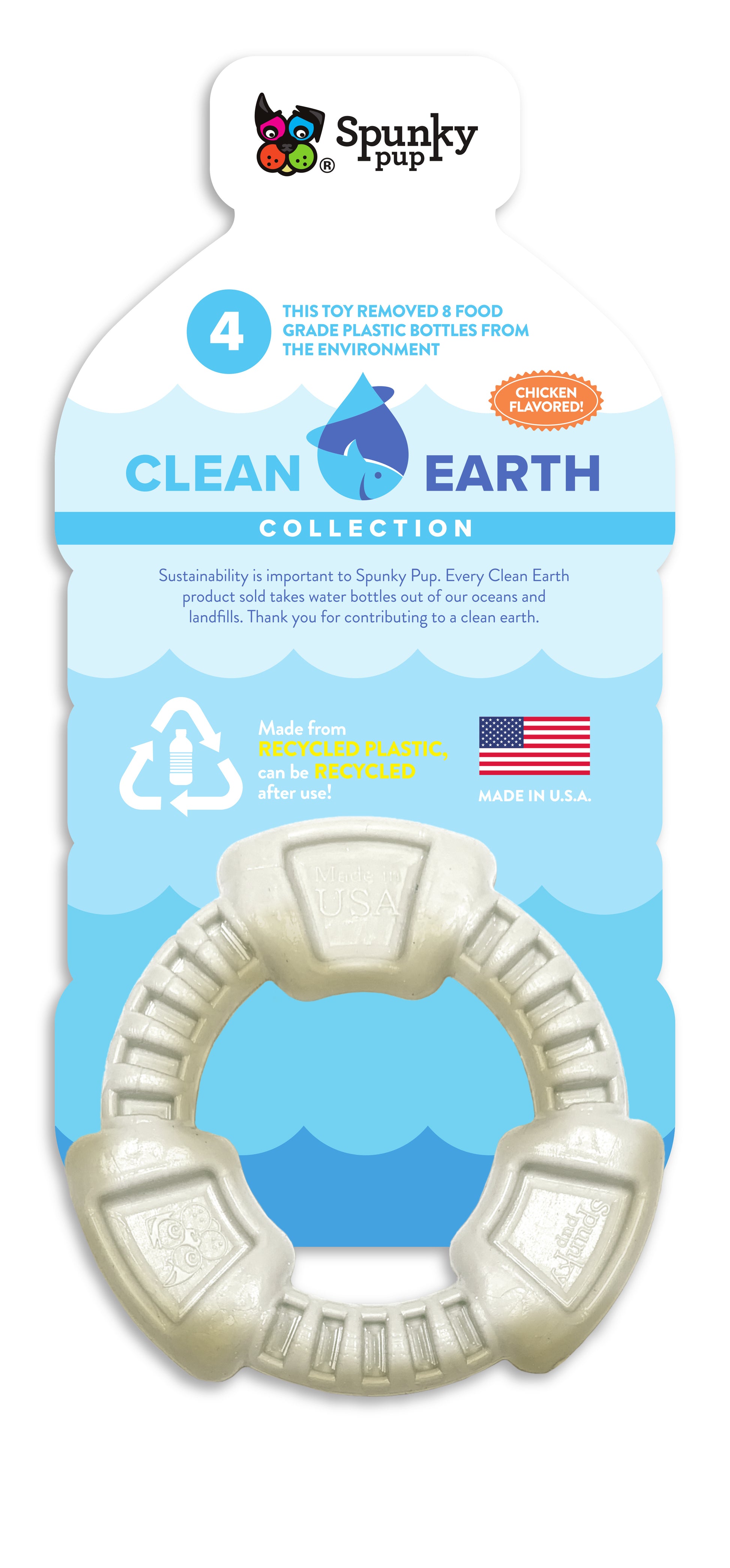 Clean Earth Hard Chews - 100% Sustainable - USA Made