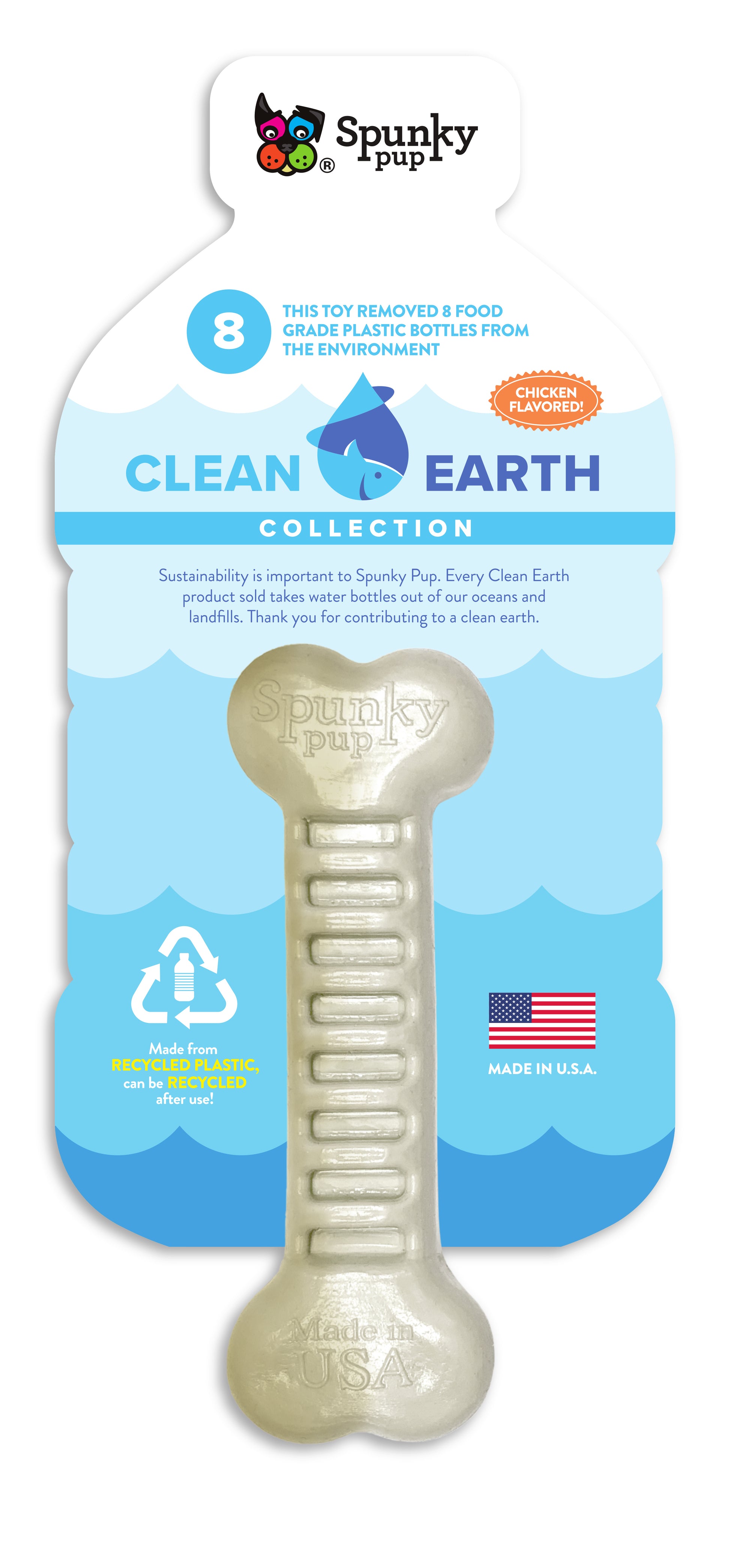 Clean Earth Hard Chews - 100% Sustainable - USA Made