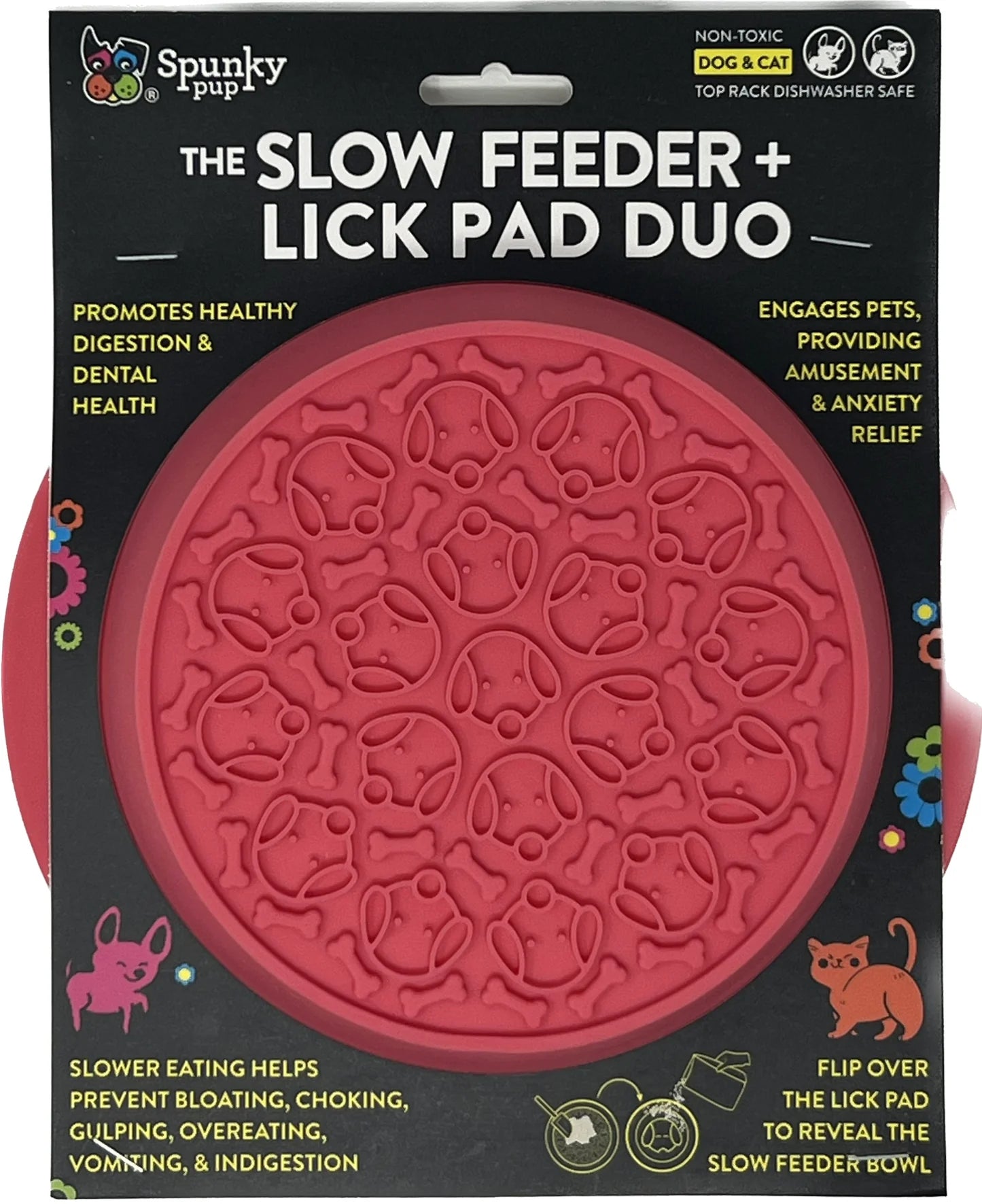 Slow Feeder - Lick Pad Combo