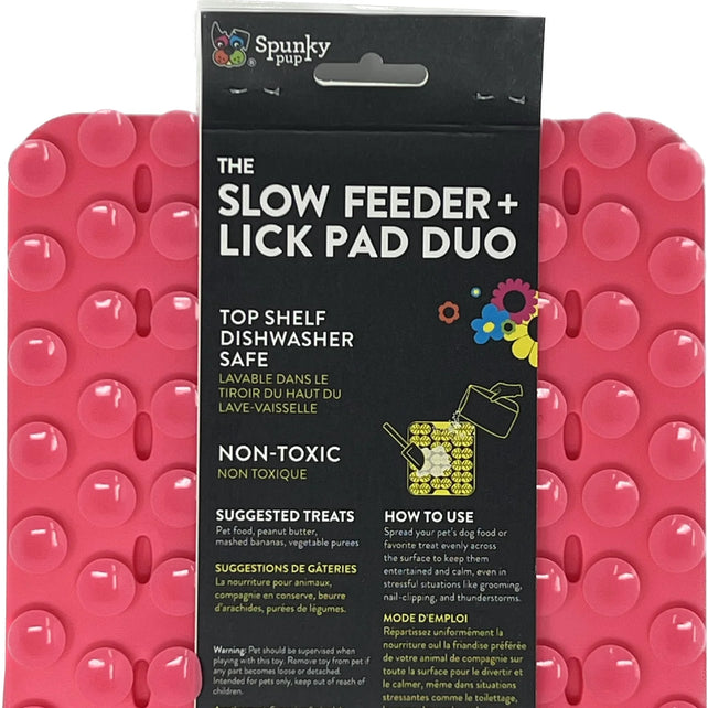 Slow Feeder - Lick Pad Combo