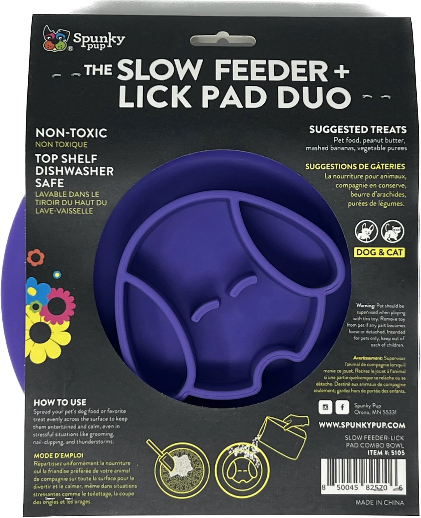 Slow Feeder - Lick Pad Combo