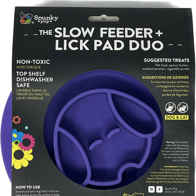 Slow Feeder - Lick Pad Combo