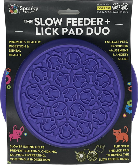 Slow Feeder - Lick Pad Combo