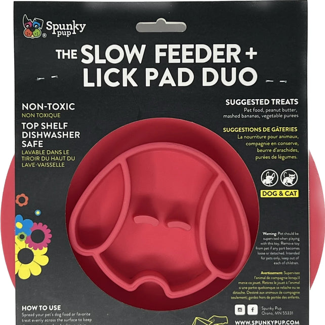 Slow Feeder - Lick Pad Combo